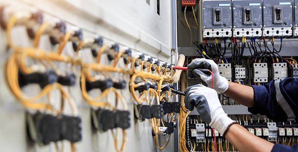 Professional Electrician technician working in Newport, VT